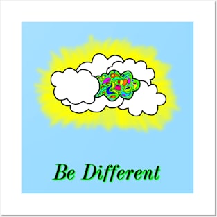 Be Different Posters and Art